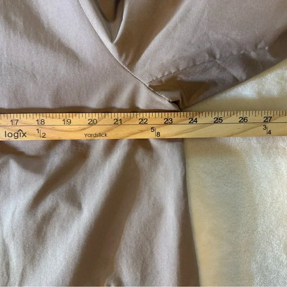 Coldwater Creek Hooded Raincoat Trench Coat Women’s L (14–16) Beige Tan Lined - Picture 9 of 16